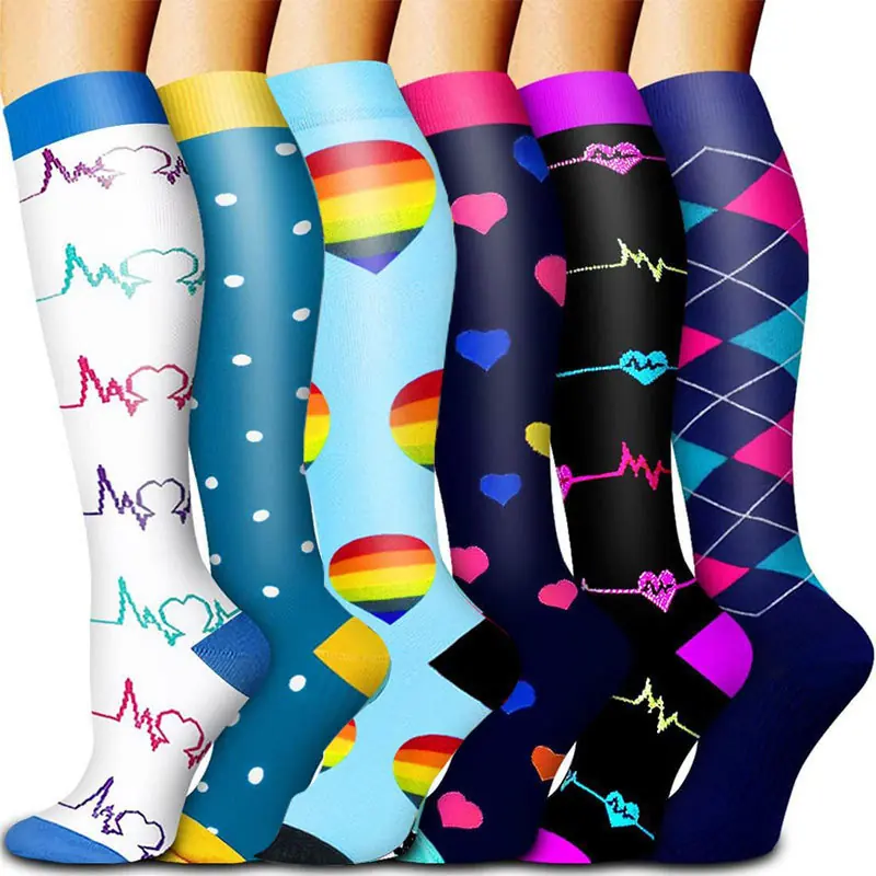 Medical Pattern Compression Socks Alt compression socks sample