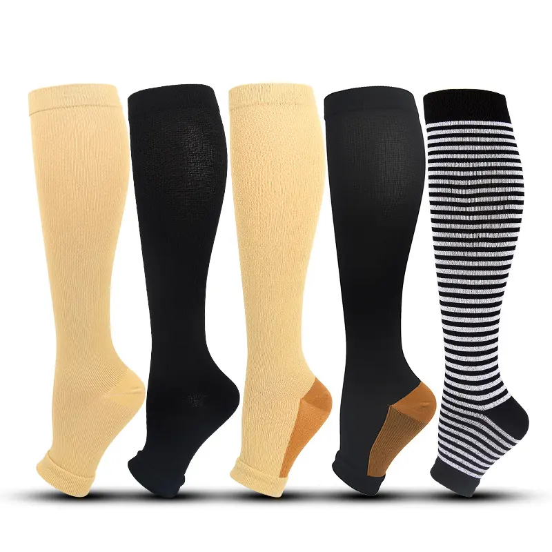 Neutral Knee High Compression Socks Set compression socks sample